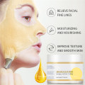 Masque facial anti-rides OEM personnalisé pour soins de la peau Masque facial en argile éclaircissant de luxe en or 24K